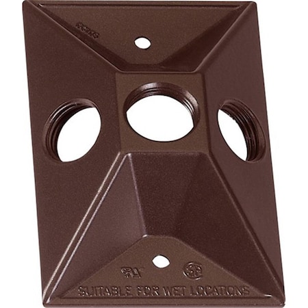 Sirius Electrical Box Cover, 1 Gang, Rectangular SI151249